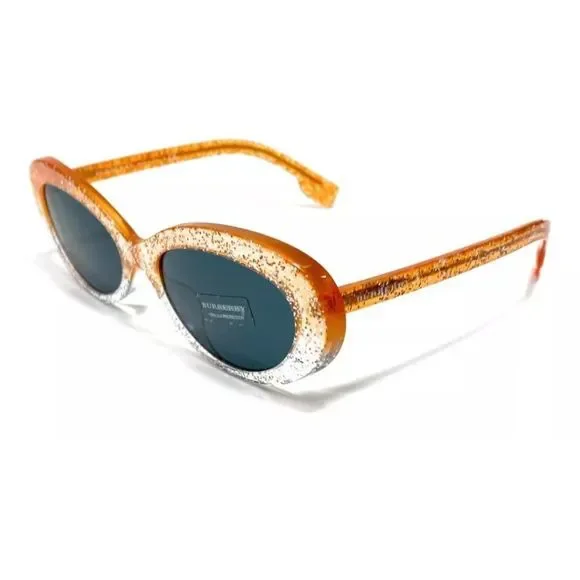 Burberry | Accessories | Burberry Womens Orange Glitter  display picture 3